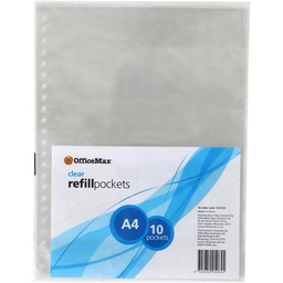 NWH Clearfile Refill 10pk 23 Hole (D)