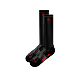 SBC Sock Sport Crew Black 1pk 9-13
