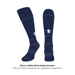 SPC Sock Knee High Navy 7-13